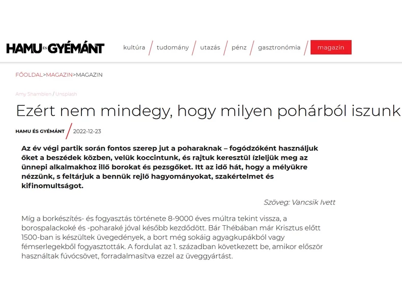 Hamu és Gyémánt magazin 2022.12.23.